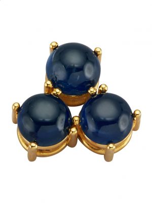 Anhänger mit Saphiren Diemer Farbstein Blau