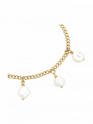 Armband für Damen, Stainless Steel IP Gold, Perle Noelani Gold