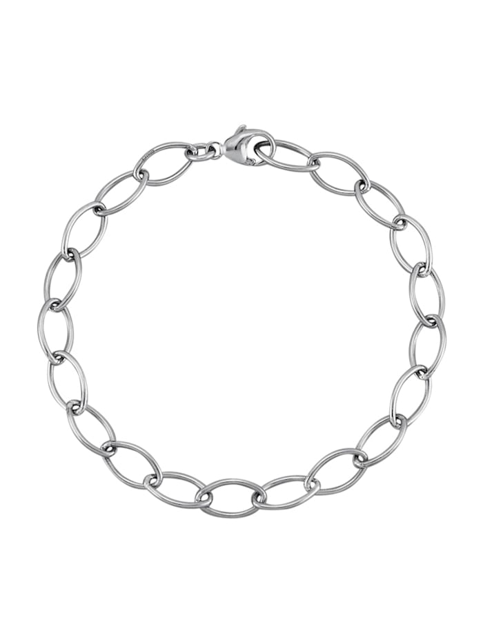 Elegantes Platin Armband Herren Ebenbild