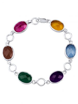 Armband mit Quarzen Jamelli Multicolor