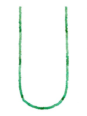Chrysopras-Kette Grün