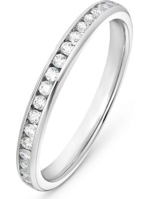 Damen-Damenring 20 Diamant CHRIST C-Collection Weißgold