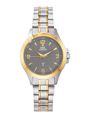 Damen-Funkuhr mit Titangehäuse und-band Meister Anker Multicolor