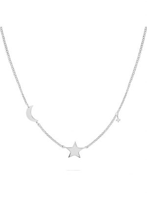 Damen-Kette 925er Silber 1 Diamant, behandelt Guido Maria Kretschmer Silber