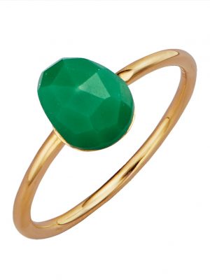 Damenring Jamelli Gelbgoldfarben