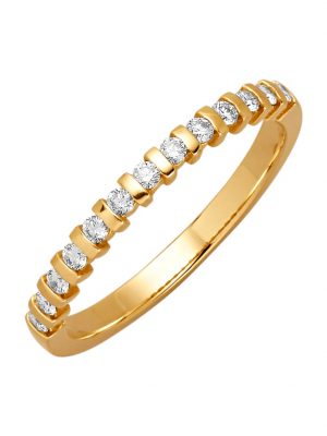 Damenring mit Brillanten Diemer Diamant Gelbgoldfarben