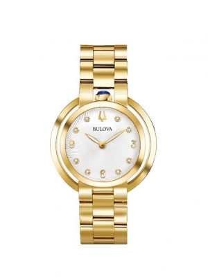 Damenuhr 97P125 Bulova Gelbgoldfarben