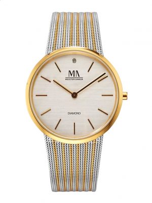 Damenuhr MA3933L-B Meister Anker Silberfarben