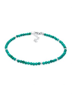 Fußschmuck Howlith Kugeln Türkis Sommer Strand 925 Silber Nenalina Türkis