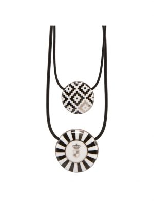Halskette Maja von Hohenzollern - Design Diamonds/Stripes Goebel