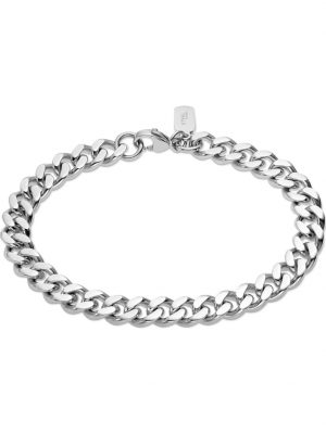 Herren-Armband Edelstahl FAVS. Silber
