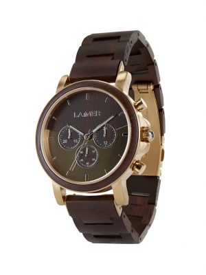 Herrenuhr-Chronograph IAN 0137 Laimer Braun
