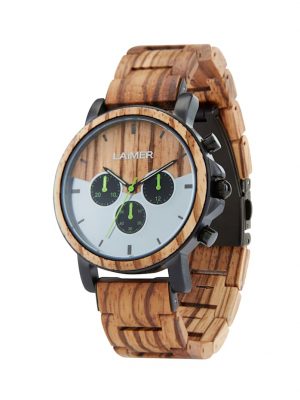 Herrenuhr-Chronograph INGO 0139 Laimer Braun