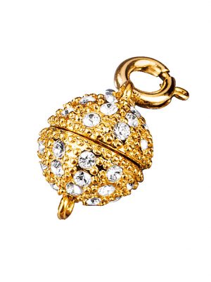 Magnet Clip Deluxe - 4tlg. Gelbgoldfarben