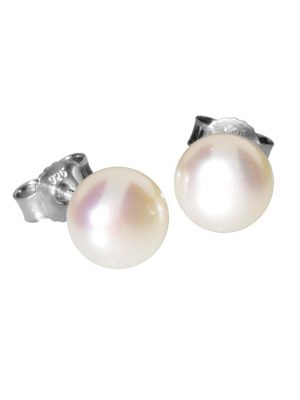 Ohrstecker - Ingrid 7 - Silber 925/000 - Zuchtperle OSTSEE-SCHMUCK Silber