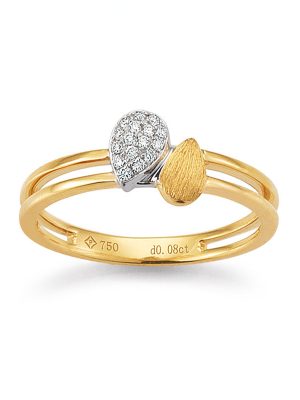 Palido Ring - 54 750 Gold, Brillant gold