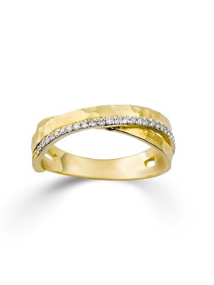Palido Ring - Desert Gold F2145G 585 Gold, Brillant gold