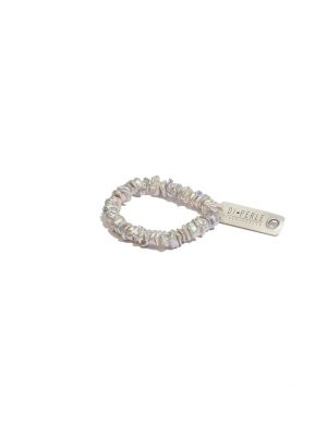 Perlenschmuck Süsswasser Perlen Armband ( 19 cm ) DI PERLE Weiß