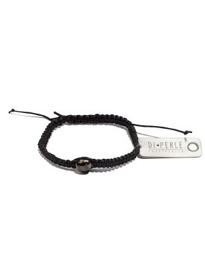 Perlenschmuck Tahiti Perlen Armband ( 21 cm ) DI PERLE Schwarz