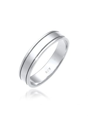 Ring Paarring Bandring Trauring Hochzeit 925 Silber Elli Premium Silber