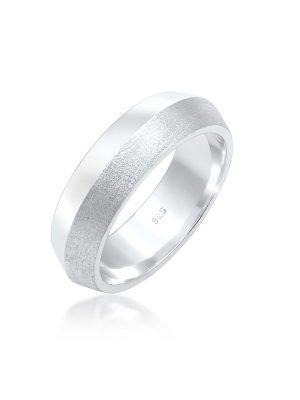 Ring Paarring Bandring Trauring Hochzeit 925Er Silber Elli Premium Silber