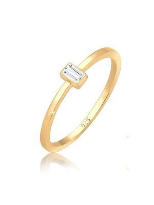 Ring Verlobung Liebe Vintage Topas Stein 925 Silber Elli Premium Gold