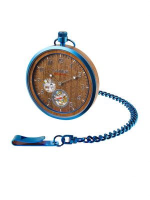 Taschenuhr Laimer Blau
