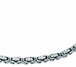 Adelia's Edelstahlarmband "Edelstahl Königskette Armband 21 cm", Königskette Edelstahlschmuck für Herren