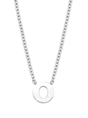 Amor Kette mit Anhänger "Unisex, Edelstahl, O" (1-tlg., Kette mit Anhänger)