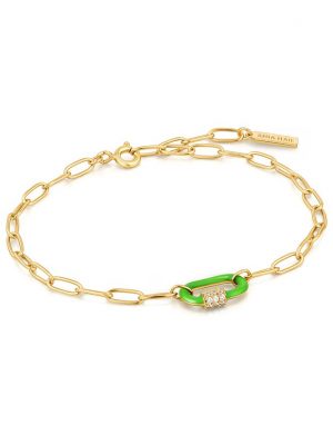 Ania Haie Armband Neon Nights B040-01G-NG 925er Silber, Emaille