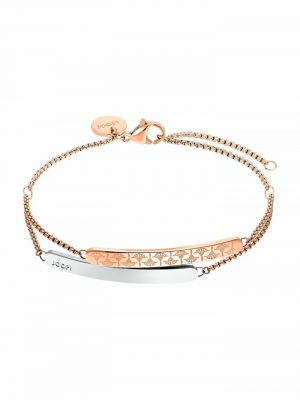 Armband für Damen, Edelstahl IP Rose bicolor JOOP! Bicolor
