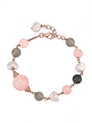 Armband in Silber 925, rosévergoldet Rosé