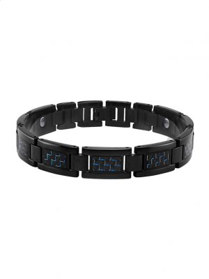 Armband mit 2 Magneten Magnetic Balance Schwarz