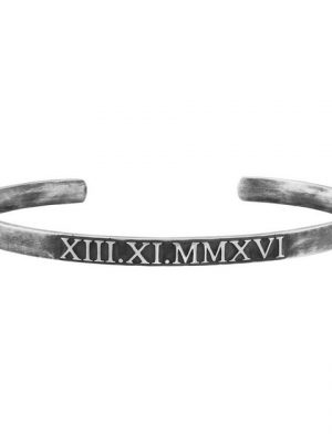 CAÏ Armband "925/- Sterling Silber matt-oxidiert", mit Geschenketui