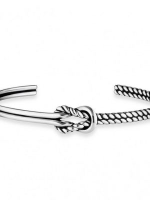 CAÏ Armband "925/- Sterling Silber rhodiniert Knoten"