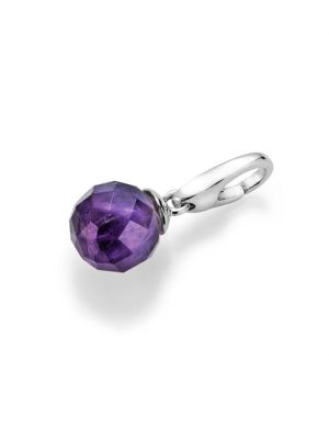 Charm Amethyst Kugel mit Symbolkraft Giorgio Martello Lavendel