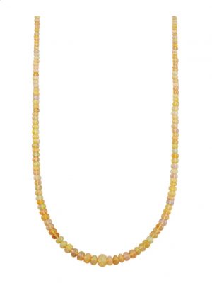 Collier aus äthiopischen Opalen Gelb