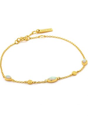 Damen-Armband Opal Colour Bracelet 925er Silber Opal Ania Haie Gold