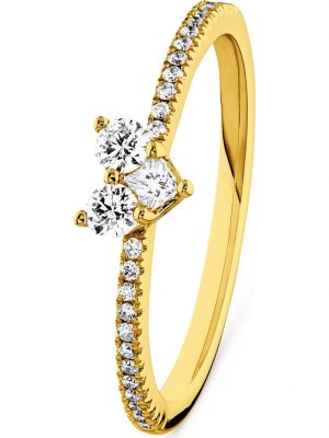 Damen-Damenring 29 Diamant CHRIST C-Collection Gelbgold