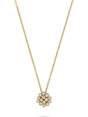 Damen-Kette 375er Gelbgold 14 Diamant CHRIST C-Collection Gelbgold
