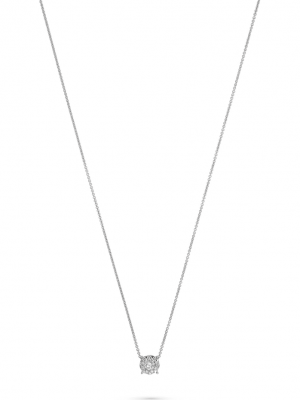 Damen-Kette 585er Weißgold 10 Diamant CHRIST C-Collection Weißgold