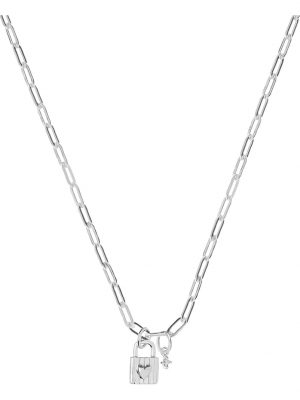 Damen-Kette 925er Silber 1 Diamant, behandelt Guido Maria Kretschmer Silber