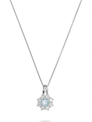Damen-Kette 925er Silber 1 Topas FAVS. Mehrfarbig
