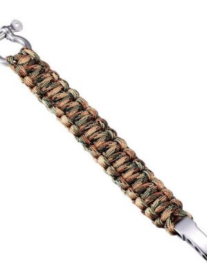 DonDon Armband "DonDon Herren Survivalarmband Paracord Outdoor" (Packung, 1-tlg), Herren-Survivalarmband, Paracord, Outdoor-Armband