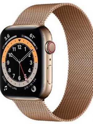 ELEKIN Smartwatch-Armband "Kompatibel mit Apple Watch Band 38 mm 40 mm 42 mm 44 mm, Edelstahl, schmales und dünnes Mesh-Magnetverschlussband, Damen und Mädchen, Ersatzband für iWatch Series SE 6 5 4 3 2 1 (40 mm/38 mm, Silber)"