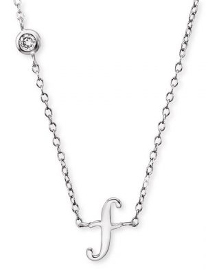Engelsrufer Kette mit Anhänger "Engelsrufer Anhänger mit Kette ERN-INITIAL-F Buchs"
