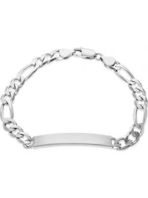FAVS Armband "FAVS Herren-I.D.-Armband 925er Silber", klassisch