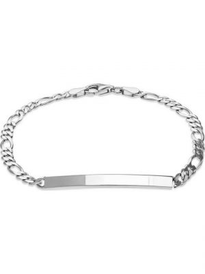 FAVS Armband "FAVS Herren-I.D.-Armband 925er Silber", klassisch