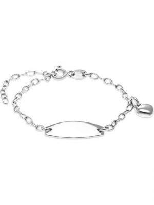 FAVS Armband "FAVS Unisex-I.D.-Armband 925er Silber", klassisch