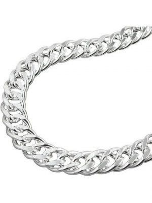 Gallay Armband "Armband 6mm Zwillingspanzerkette Silber 925 21cm"